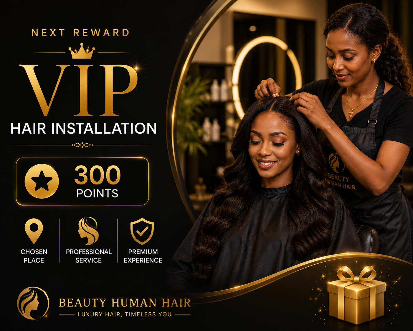 VIP Hair Installation